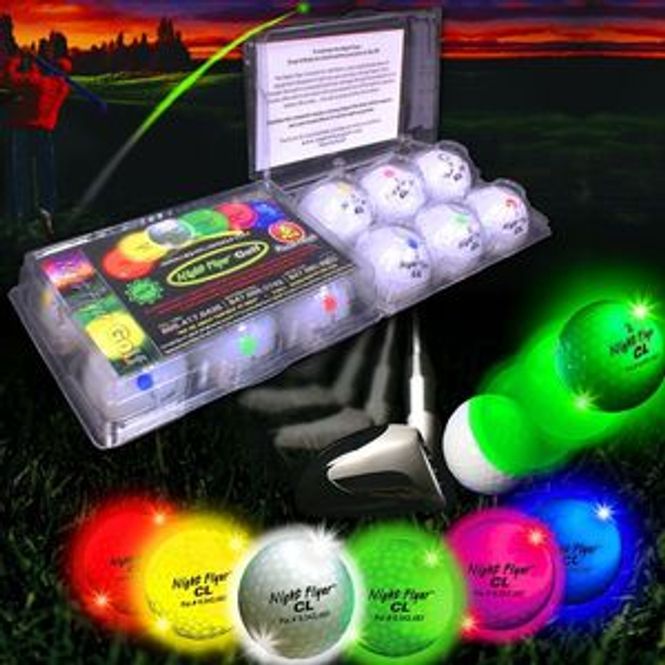 Hovedbilde 6 pack Night Flyer CL nattgolfballer