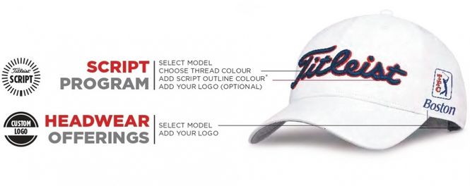 Hovedbilde Titleist   Custom Caps Program
