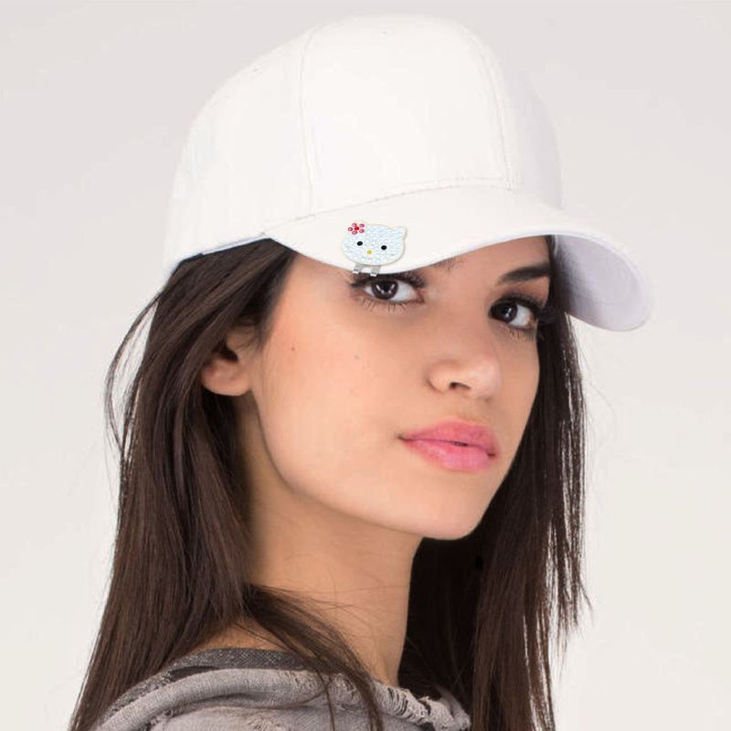 Hat Clip med Swarovski Crystal markør (Kittie)
