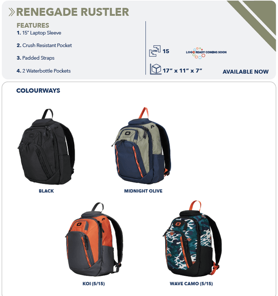 Ogio Renegade Rustler Backpack
