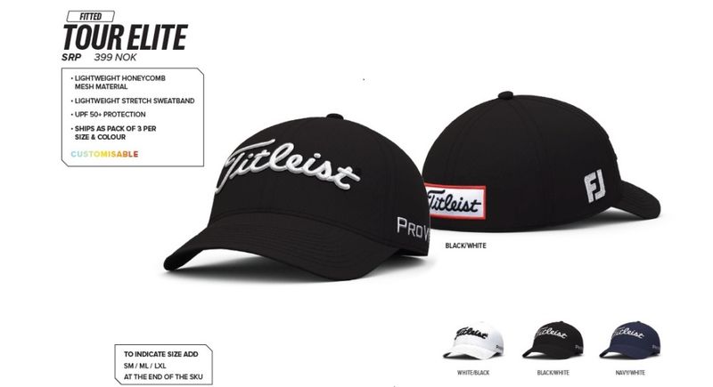 Titleist Tour Elite Caps