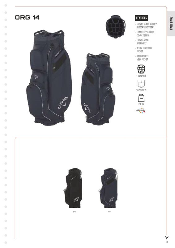 Callaway Org  14 trallebag