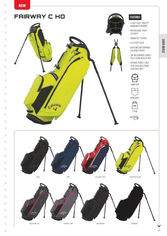Callaway Fairway C HyperDry bærebag