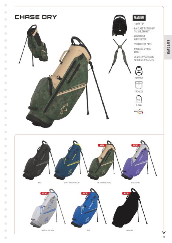 Callaway Chase Dry  bærebag