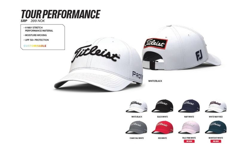 Titleist Tour Perfromance Caps