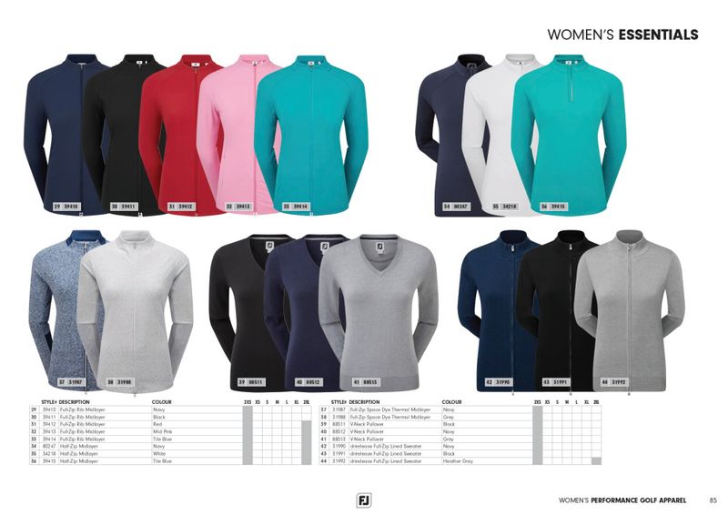 FootJoy Half-Zip Midlayer (D)